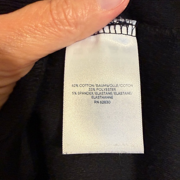 Lands’ End Medium Black Knit Chore Jacket, Excellent Condition - Picture 4 of 4